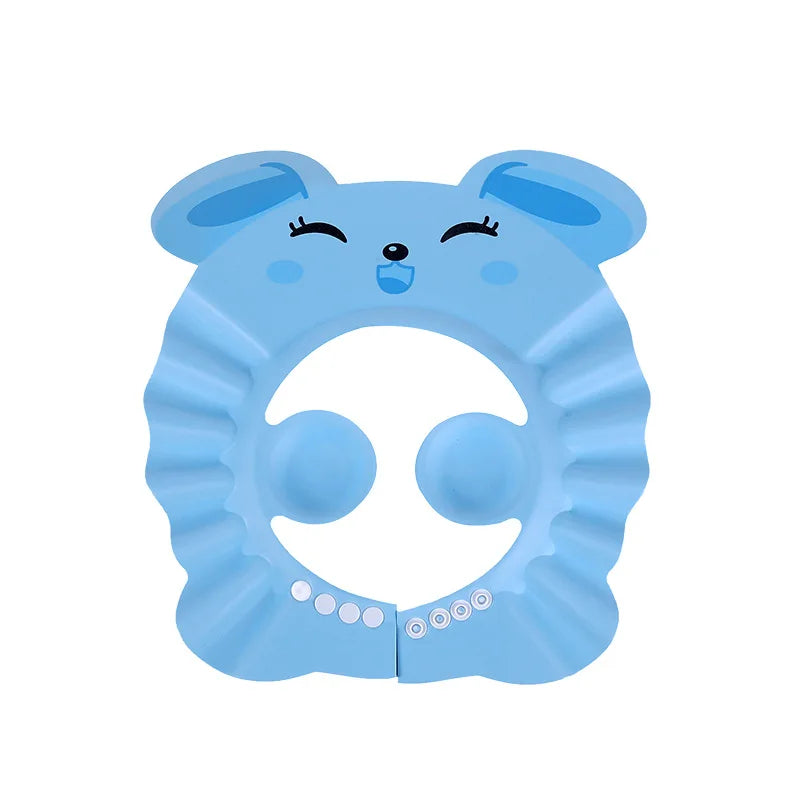 Kids Adjustable Shampoo Bathing Cap – Ear & Eye Protection
