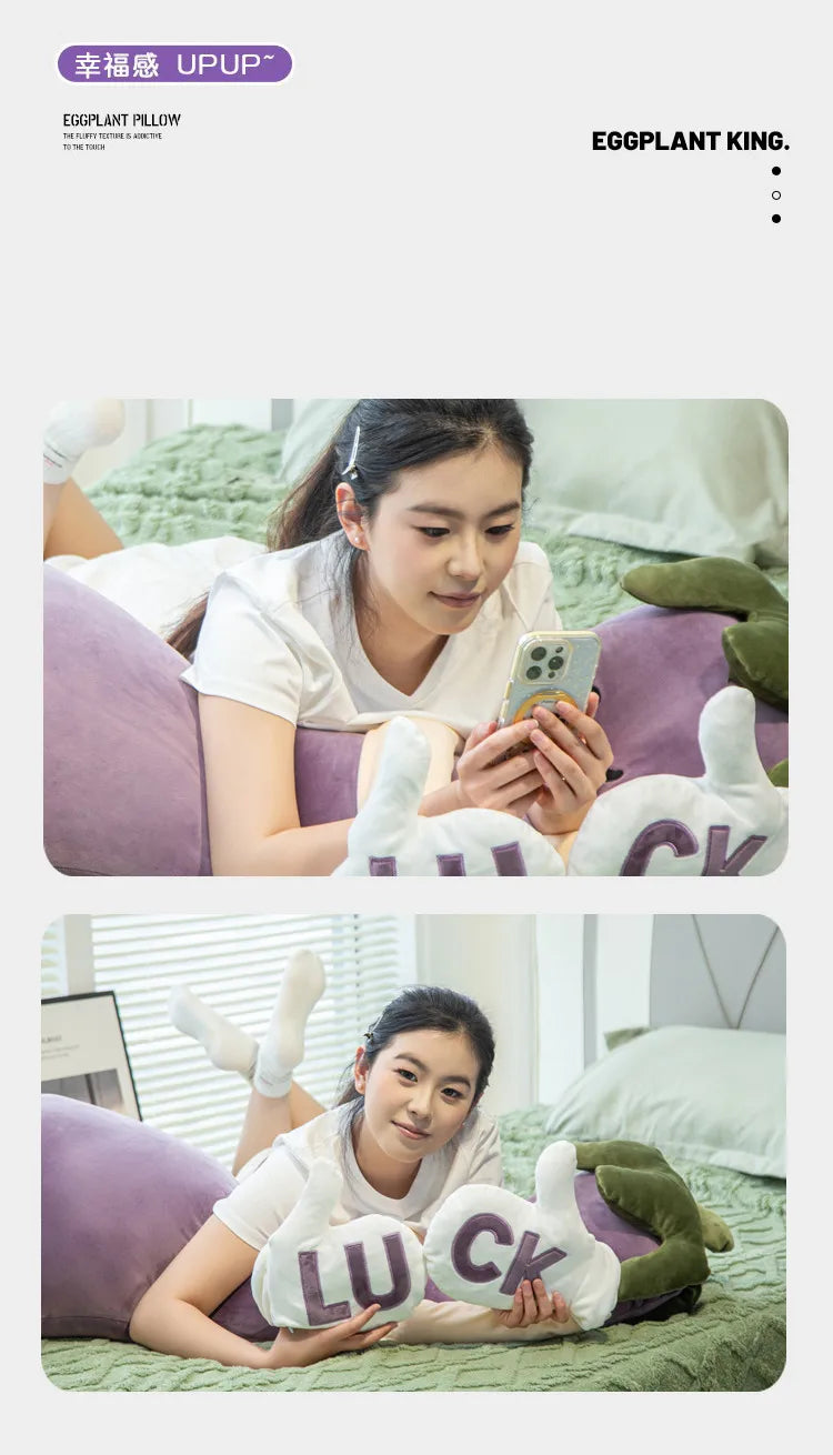 CuddleVeggie™ Plush Sleep Companion Pillow – Soft Long-Body Comfort & Leg Support Cushion