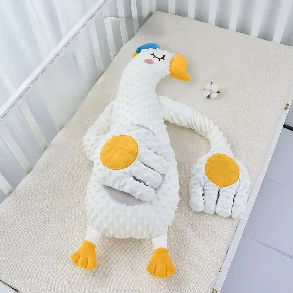 Soothing Baby Sleep Pillow – Newborn Patting Pillow with Gentle Electric Hand & Remote Control