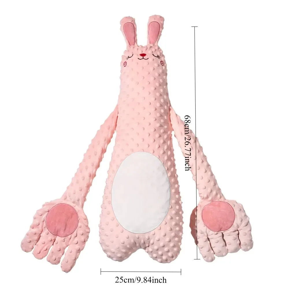 Soothing Baby Sleep Pillow – Newborn Patting Pillow with Gentle Electric Hand & Remote Control