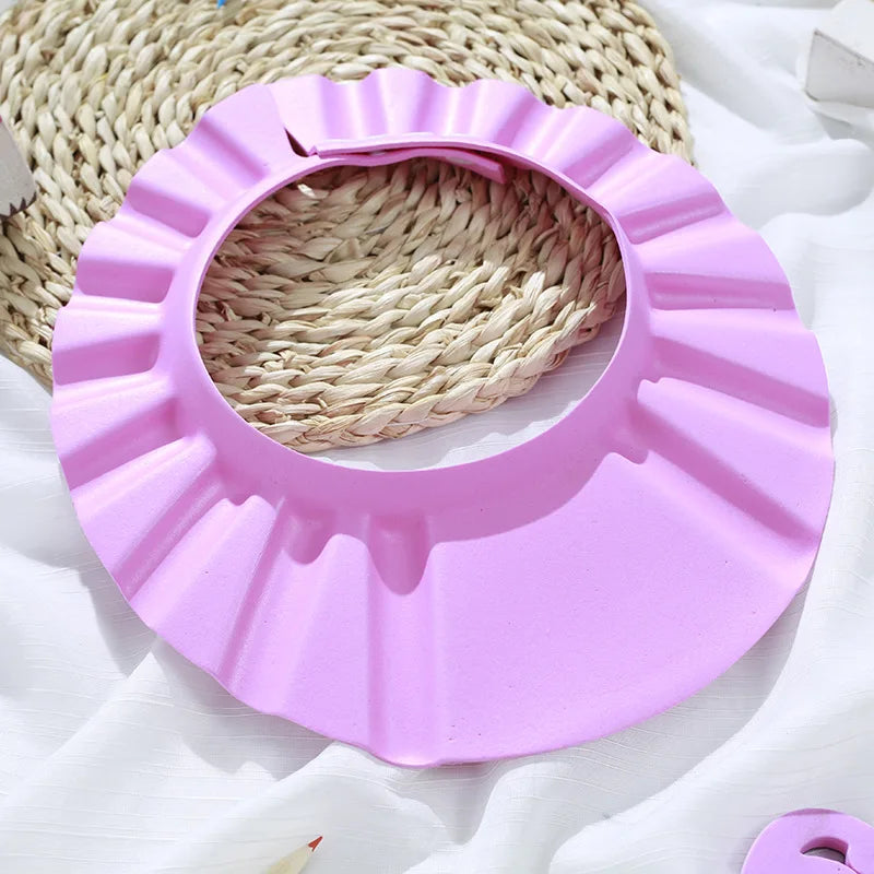 Kids Adjustable Shampoo Bathing Cap – Ear & Eye Protection