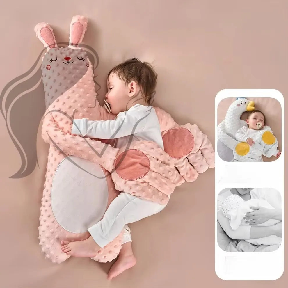 Soothing Baby Sleep Pillow – Newborn Patting Pillow with Gentle Electric Hand & Remote Control