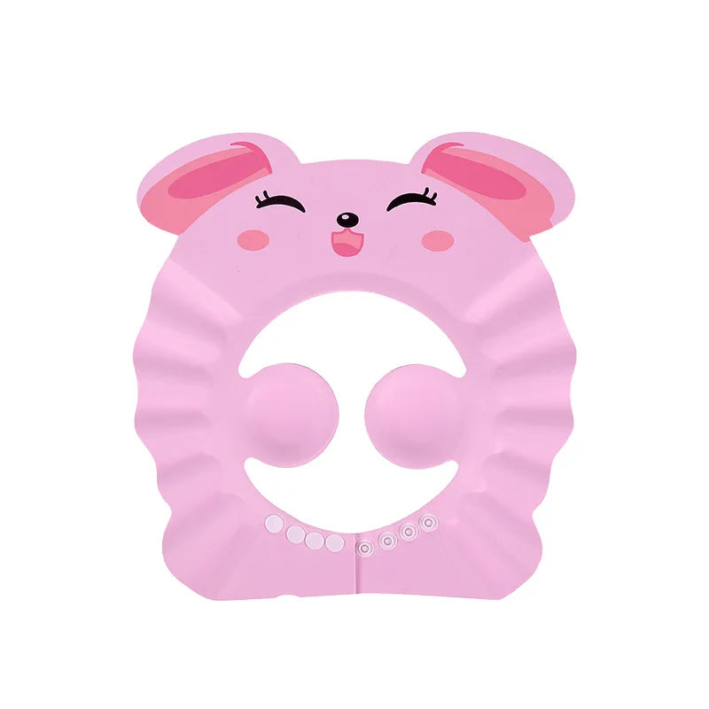 Kids Adjustable Shampoo Bathing Cap – Ear & Eye Protection