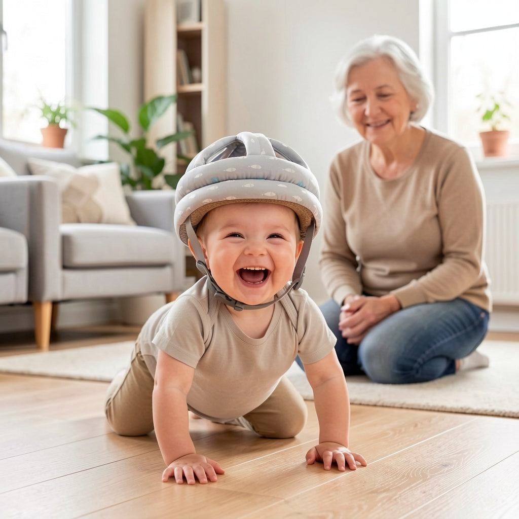 Soft Baby Helmet – Head Protection for Crawling & First Steps